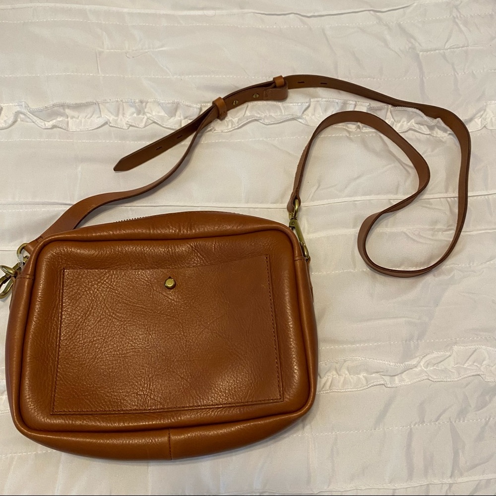 Madewell Large Camera Bag Brown
